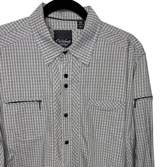 Civil Society We The People Men's Plaid Button Up Size XL 100% Cotton - Picture 1 of 8